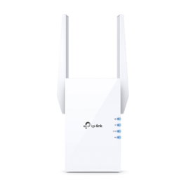 TP-Link RE605X Extensor de Alcance WiFi 6 Repetidor Inalámbrico 1800 Mbps AX1800 con 2 Antenas, Puerto Gigabit y OneMesh para Cobertura Total